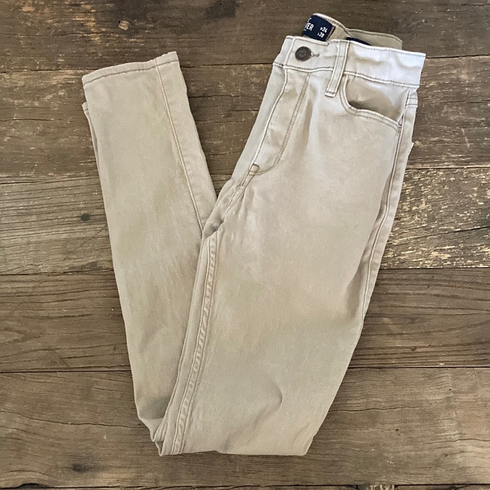 Khaki jeans for girls